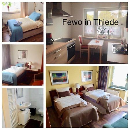 Ingrids Ferienwohnung Mit Balkon In Thiede Naehe See 잘츠기터 외부 사진