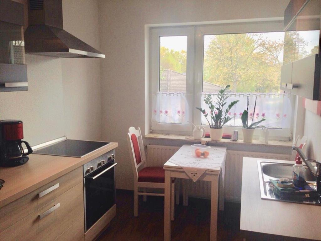 Ingrids Ferienwohnung Mit Balkon In Thiede Naehe See 잘츠기터 외부 사진